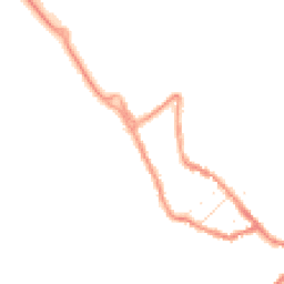 Night-time road noise heatmap for DT5 1AN