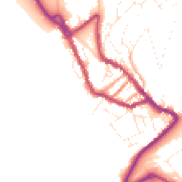 Daytime road noise heatmap for DT5 1AP