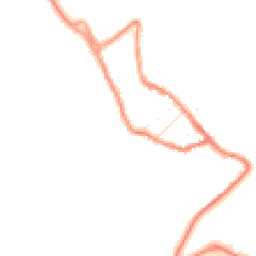 Night-time road noise heatmap for DT5 1AP