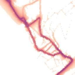 Daytime road noise heatmap for DT5 1AT