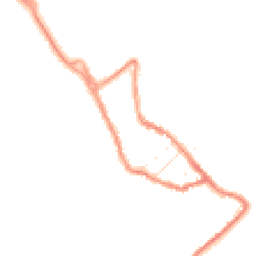 Night-time road noise heatmap for DT5 1AT