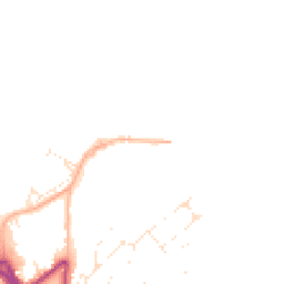 Daytime road noise heatmap for DT5 1BD