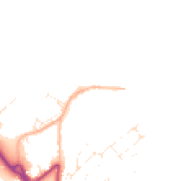 Daytime road noise heatmap for DT5 1BE