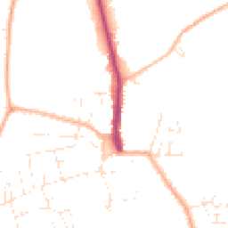 Daytime road noise heatmap for DT5 1BS