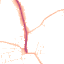 Daytime road noise heatmap for DT5 1DS