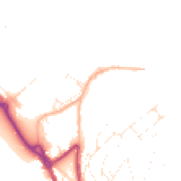 Daytime road noise heatmap for DT5 1DT