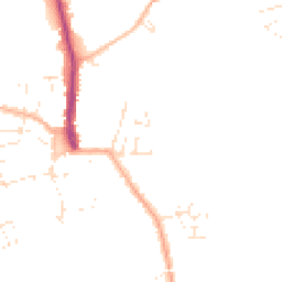 Daytime road noise heatmap for DT5 1DU