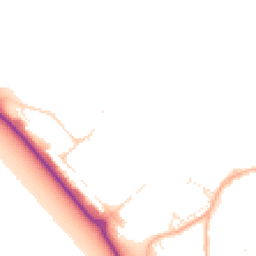 Daytime road noise heatmap for DT5 1DX