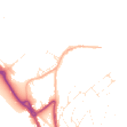 Daytime road noise heatmap for DT5 1EF
