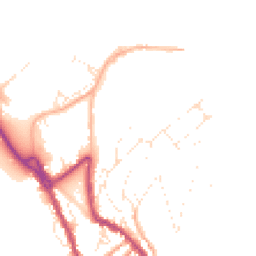 Daytime road noise heatmap for DT5 1EY