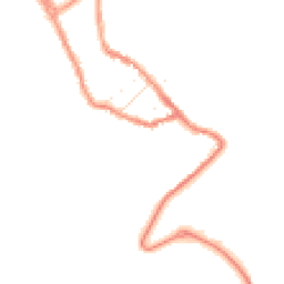 Night-time road noise heatmap for DT5 1JL