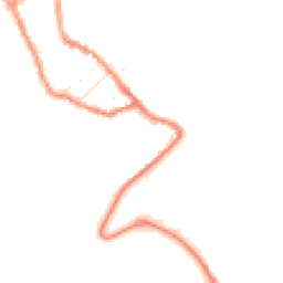 Night-time road noise heatmap for DT5 1JS