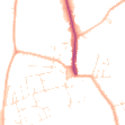 Daytime road noise heatmap for DT5 2AL