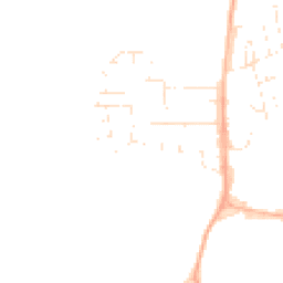 Daytime road noise heatmap for DT5 2JF
