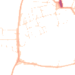 Daytime road noise heatmap for DT5 2LH