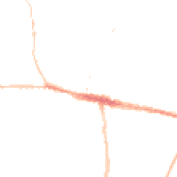 Night-time road noise heatmap for DT6 3AA