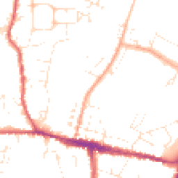 Daytime road noise heatmap for DT6 3AE