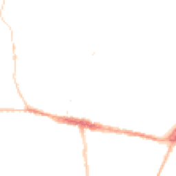Night-time road noise heatmap for DT6 3AJ