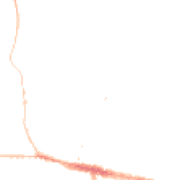 Night-time road noise heatmap for DT6 3AL