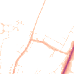 Daytime road noise heatmap for DT6 3AR