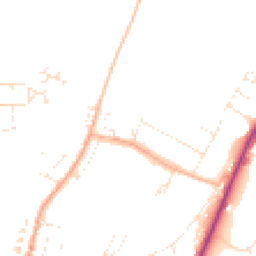 Daytime road noise heatmap for DT6 3AX
