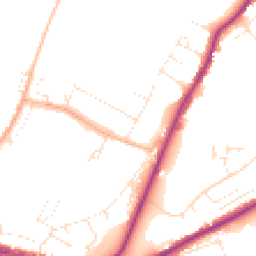 Daytime road noise heatmap for DT6 3DF