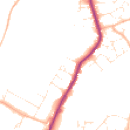 Daytime road noise heatmap for DT6 3DH