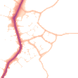 Daytime road noise heatmap for DT6 3ER