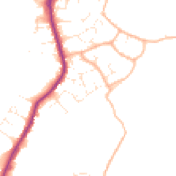 Daytime road noise heatmap for DT6 3HG