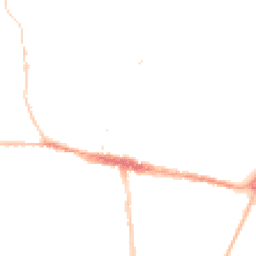 Night-time road noise heatmap for DT6 3JL