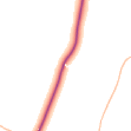 Daytime road noise heatmap for DT6 3TS