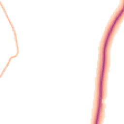 Daytime road noise heatmap for DT6 3TT