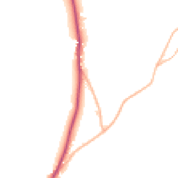 Daytime road noise heatmap for DT6 3UQ