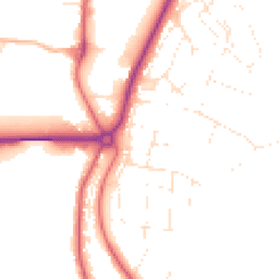 Daytime road noise heatmap for DT6 4GB