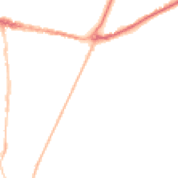 Night-time road noise heatmap for DT6 4HZ