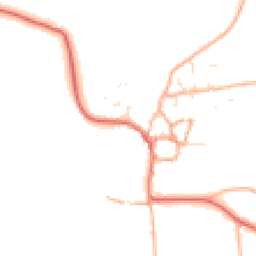 Daytime road noise heatmap for DT6 4PY