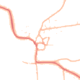 Daytime road noise heatmap for DT6 4QE