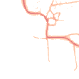Daytime road noise heatmap for DT6 4RD