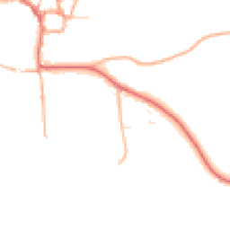 Daytime road noise heatmap for DT6 4RF