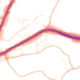 Daytime road noise heatmap for DT6 4SE