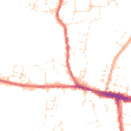 Daytime road noise heatmap for DT6 5DX