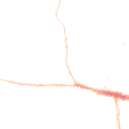 Night-time road noise heatmap for DT6 5DX