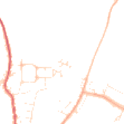 Daytime road noise heatmap for DT6 5FA