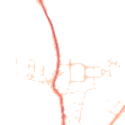 Daytime road noise heatmap for DT6 5HF