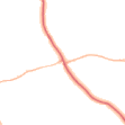 Daytime road noise heatmap for DT6 5JG