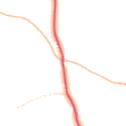 Daytime road noise heatmap for DT6 5PT