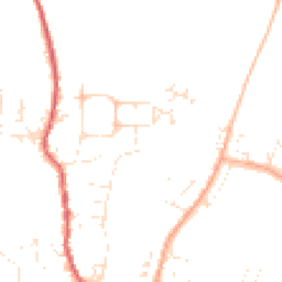 Daytime road noise heatmap for DT6 5RB