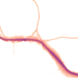 Daytime road noise heatmap for DT6 6DN