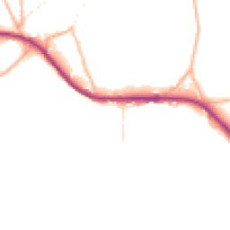 Daytime road noise heatmap for DT6 6DP