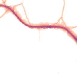 Daytime road noise heatmap for DT6 6DR